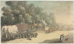 De Tolpoort door Anonymous