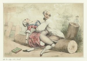 Drie vrijende paren