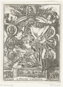 Titelpagina van de Hollandsche Mercurius van het jaar 1673 door Anonymous