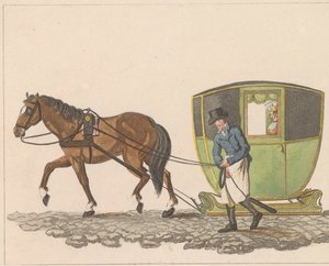 Toeslede, 1810-1825 door Anonymous