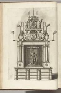 Toneel met keizer Ferdinand I, 1594 door Anonymous