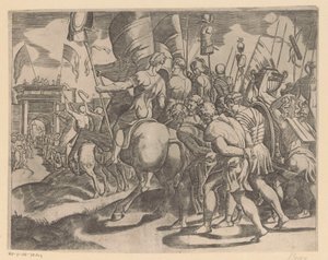Triomf van Scipio door Anonymous