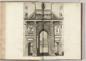 Triomfpoort met de kraanvogel, 1594