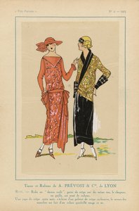 Très Parisien, 1923, No. 2: Tissus et Rubans de A. PRÉVOST & CIE