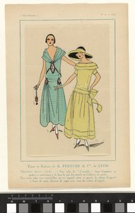 Très Parisien, 1923, No. 2: Tissus et Rubans de A. PRÉVOST & Cie. de LYON