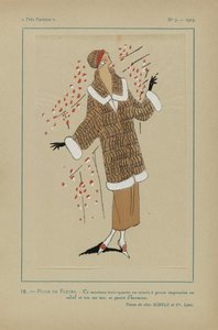 Très Parisien, 1923, No 7: 18.- PLUIE DE FLEURS