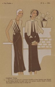 Très Parisien, 1931, No. 6 : Créations Jenny. 1. - D