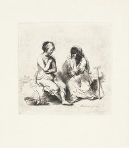 Twee vrouwen in gesprek