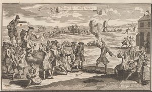 Uitslag van de windnegotie, 1720 door Anonymous