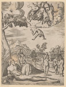 Val van Phaëthon door Anonymous