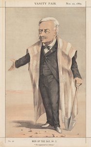 Vanity Fair: Mannen van de Dag, Nr. 2 "Hij onderdrukte een isthmus" door Anonymous