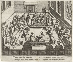 Verbod op protestantse prediking te Antwerpen, 1577 door Anonymous