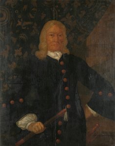 Portret van Willem van Outhoorn, gouverneur-generaal van Nederlands-Indië