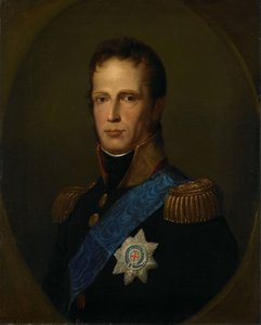 Willem I, soeverein vorst van de Verenigde Nederlanden, later koning der Nederlanden door Anonymous