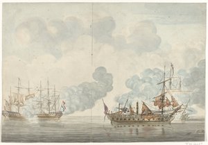 Zeeslag bij Cadiz, 1781