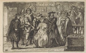 Ziekte door dansen genezen, 1673 door Anonymous