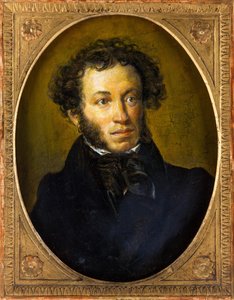 Portret van de dichter Alexander Sergejevitsj Poesjkin