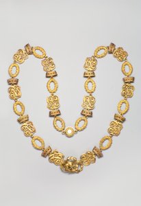 Oostenrijk - Orde van de IJzeren Kroon: ketting behorend tot Heinrich Ritter Kummer von Falkenfeld (1852-1929) - Hij werd ridder van de Oostenrijkse Keizerlijke Orde van de IJzeren Kroon in 1913 - Gemaakt door Rothe & Neffe (Wenen) - begin 20e eeuw door Anonymous Anonymous