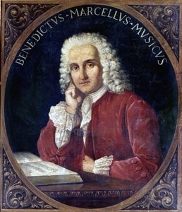 Benedetto Marcello (1686-1739) Italiaanse componist anoniem schilderij uit de 18e eeuw. Venetië