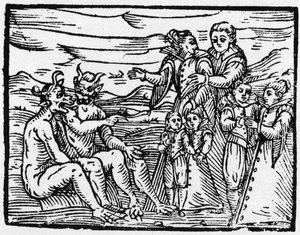 Kind voor het eerst toegelaten tot de sabbat - 