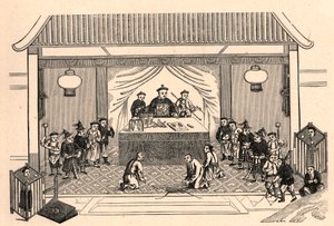 Christenvervolging: voorbereidingen voor het martelaarschap van de Franse missionarispriester Augustus Chapdelaine (1814-1856) in Sy-lin-hien (Sy lin hien) in China op 27 februari