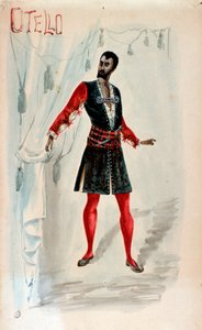 Kostuum voor Otello in de opera door Giuseppe Verdi door Anonymous Anonymous