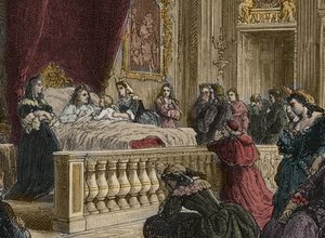Dood van Lodewijk XIV in Versailles, 1 september