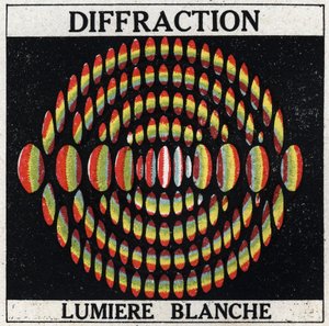 Diffractie: wit licht. Anonieme illustratie uit 1925. Privécollectie.