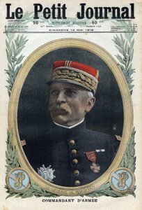 Eerste Wereldoorlog 1914-1918. Portret van generaal Louis Ernest de Maud