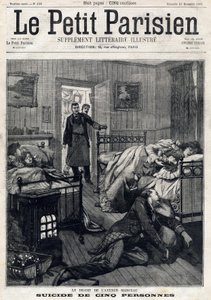 Vijf zelfmoorden in Avenue Marceau in Parijs. In 