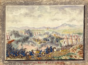 Russisch-Turkse oorlog van 1787-1792 - Slag bij Ramnic door Anonymous Anonymous