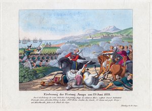 Russisch-Turkse oorlog van 1828-1829 - De val van het Anapa-fort door Anonymous Anonymous