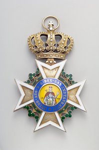 Koninkrijk Saksen - Militaire Orde van Sint Hendrik: insigne van het grootkruis door Anonymous Anonymous