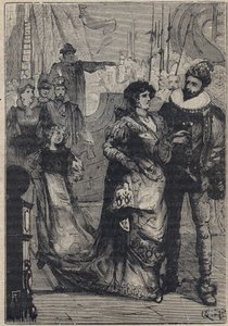 Ontmoeting tussen Lucrezia Borgia en Alfonso I d