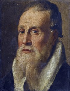 Portret van de dichter Nicolo da Verona door Anonymous Anonymous