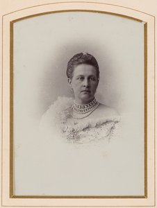 Portret van Groothertogin Olga Constantinovna van Rusland (1851-1926)