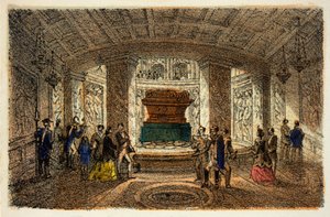 Parijs 1874: Het graf van de keizer - privécollectie door Anonymous Anonymous