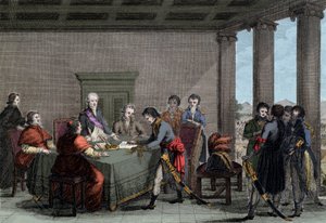 Vrede van Tolentino tussen Napoleon I en Paus Pius VI, 18 februari door Anonymous Anonymous