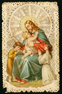 Vrome afbeelding: Jezus met kinderen
