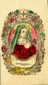 Vrome afbeelding: Sint Eugenia van Rome
