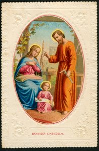 Vrome afbeelding: De heilige familie