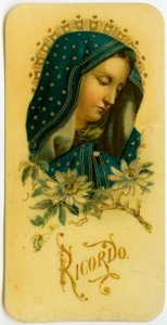 Vrome afbeelding: Maagd Maria door Anonymous Anonymous