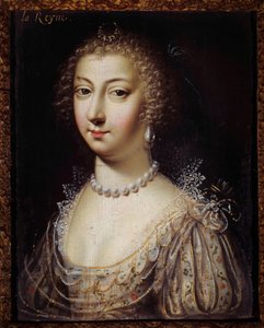 Portret van Anne Oostenrijk (1601-1666), Koningin van Frankrijk