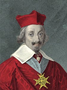 Portret van Armand Jean Du Plessis, kardinaal De Richelieu (1585-1642)