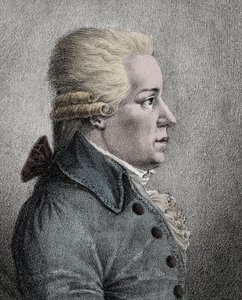 Portret van Carl Ditters von Dittersdorf, Oostenrijkse componist en violist