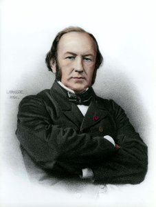 Portret van Claude Bernard (1813 - 1878) Franse fysioloog
