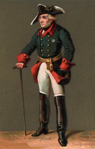 Portret van FREDERIK II (1712-1786) Bekend als Frederik de Grote Koning van Pruisen