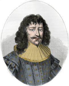 Portret van Francois-Henri de Montmorency-Bouteville (Francois Henri de Montmorency Bouteville), genaamd Maarschalk van Luxemburg door Anonymous Anonymous