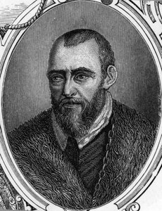 Portret van Jacopo Palma il Giovane (De Jonge) door Anonymous Anonymous
