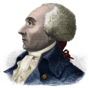 Portret van Jacques Rene Hebert (1757-1794) Franse journalist en politicus - Gravure in 